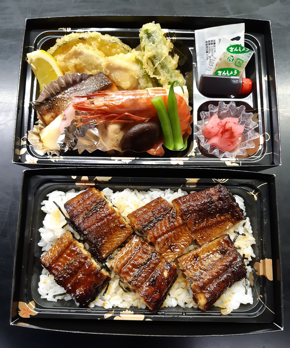 鰻二段弁当